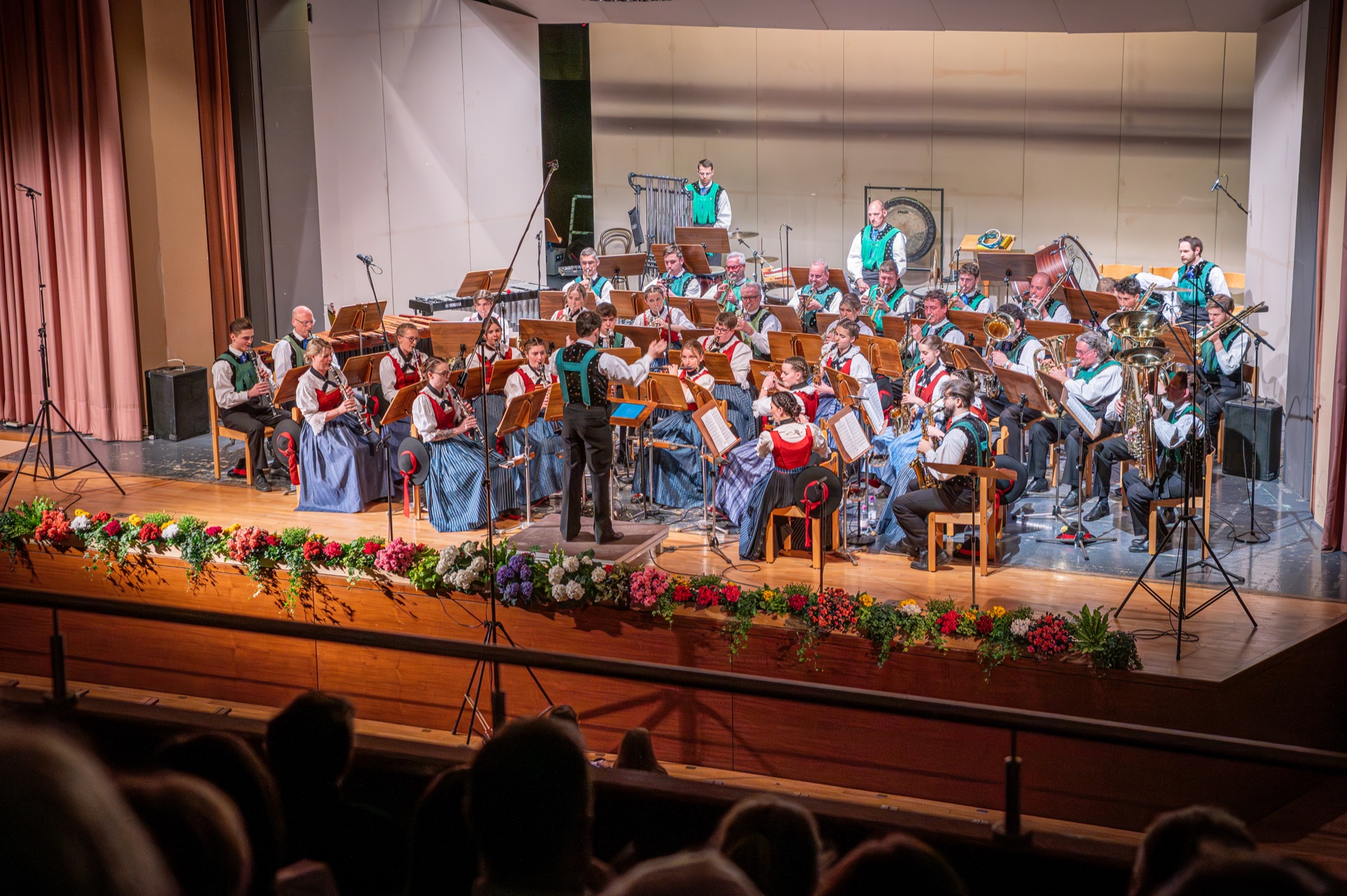 Der Musikverein Lana beim Valentinskonzert