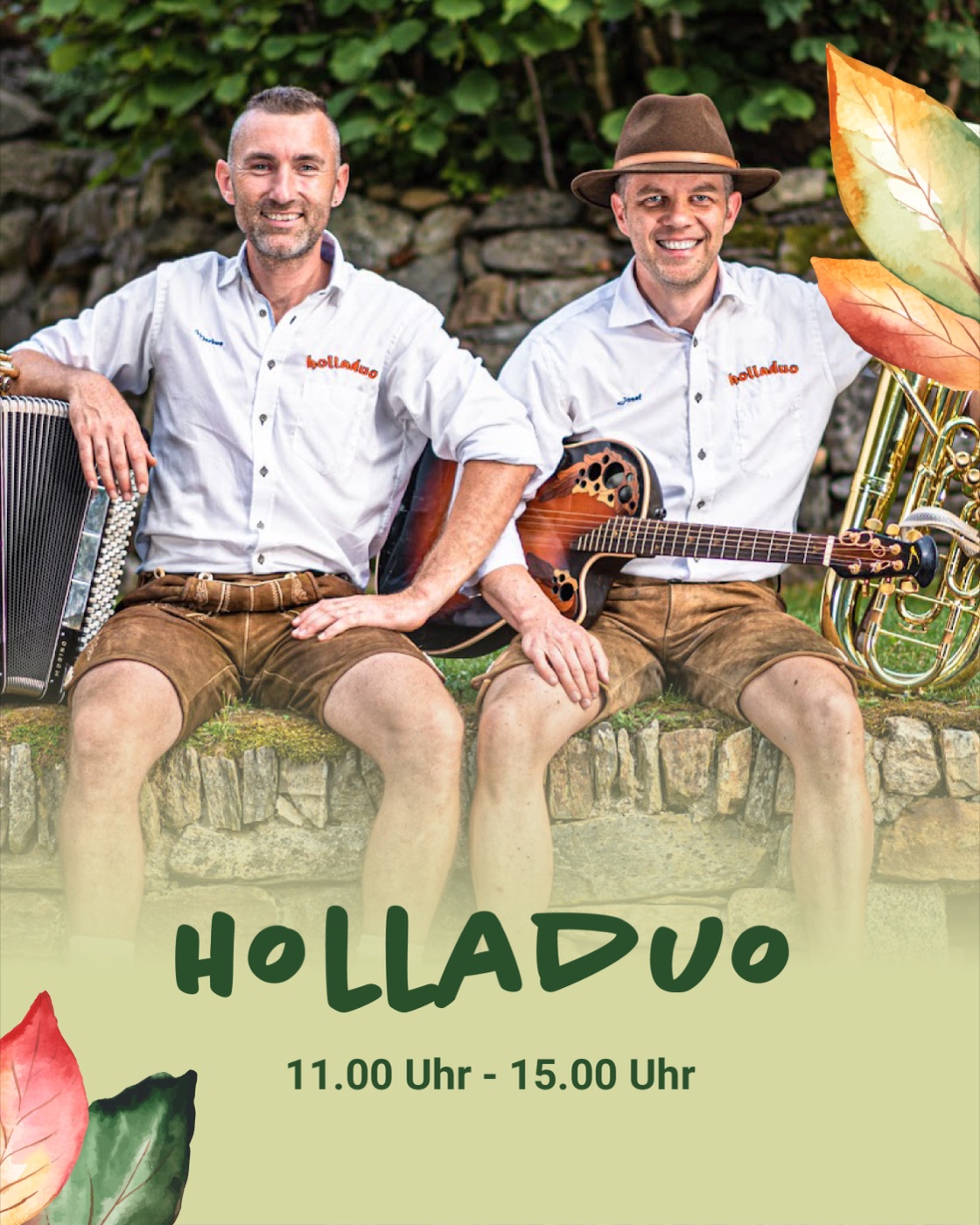 Holladuo, 11:00 – 15:00 Uhr
